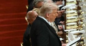Un banquet d’État donné en l’honneur de Trump à Windsor