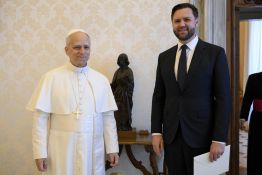 Le pape a reçu le vice-président américain JD Vance