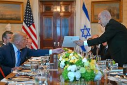 Donald Trump reçoit Benjamin Netanyahou pour la troisième fois à la Maison-Blanche