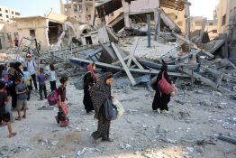 L'armée israélienne affirme que plus de 250.000 habitants ont quitté Gaza-ville