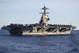 Un porte-avions américain arrivé au large de l'Amérique latine pour des opérations antidrogue