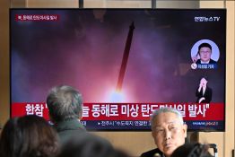 La Corée du Nord tire un missile balistique vers la mer du Japon