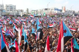 Manifestation de soutien aux séparatistes dans le sud du Yémen