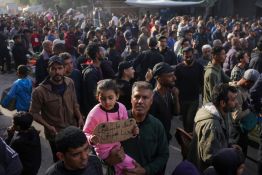 En Cisjordanie et à Jérusalem, des Palestiniens en grève pour demander la fin de la guerre à Gaza