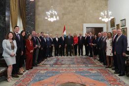 Joseph Aoun à l’ATFL: Priorité aux réformes et désarmement