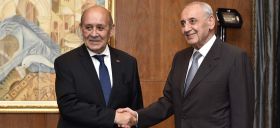 Présidentielle: Le Drian à Beyrouth pour rapprocher les points de vue