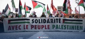Le porte-hélicoptères Dixmude français en soutien médical à Gaza