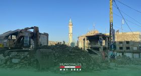 Nabatiyé vote au milieu des ruines