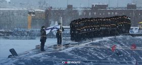 Poutine inaugure deux nouveaux sous-marins nucléaires