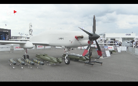 Les drones, stars du salon aéronautique du Bourget