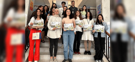Quatre lauréates du Prix lycéen de la traduction francophone 2023