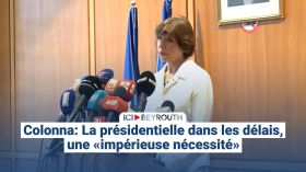 Colonna: La présidentielle dans les délais, une «impérieuse nécessité»