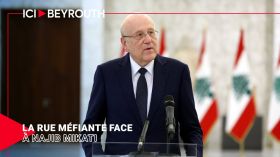 La rue méfiante face à Najib Mikati