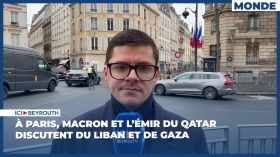 À Paris, Macron et l’émir du Qatar discutent du Liban et de Gaza
