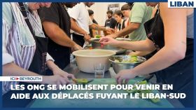 Les ONG se mobilisent pour venir en aide aux déplacés fuyant le Liban-Sud