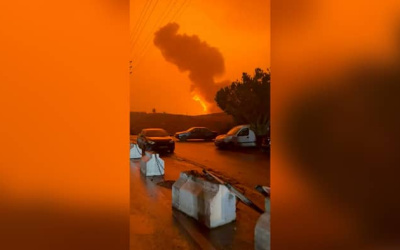 Série de frappes israéliennes dans le caza de Saïda en soirée