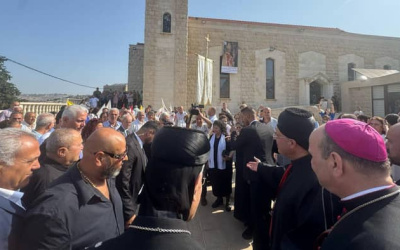 Le patriarche Raï appelle à la paix lors d’une tournée dans le sud du Liban