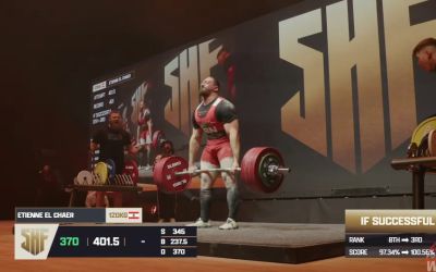 Powerlifting : Étienne el-Chaer fait rugir le Liban sur la scène des géants