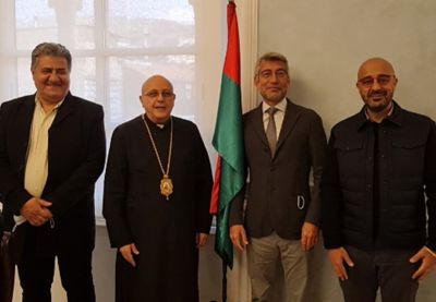 Les ministres de l’Energie et de l’Environnement chez l’Archevêque Grec-Catholique