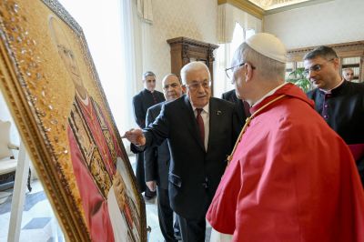 Léon XIV reçoit Mahmoud Abbas pour la première fois