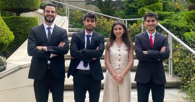 Des étudiants de la LAU développent un système de détection d’incendies remis à la Défense civile