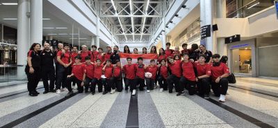 La délégation libanaise de rugby touch participe à un tournoi international en Irlande