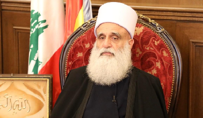 Le cheikh Akl des druzes défend les positions de Walid Joumblatt