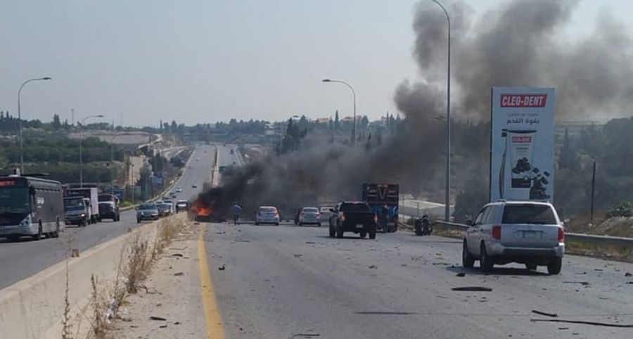 Frappe israélienne sur l’autoroute de Zahrani: un tué