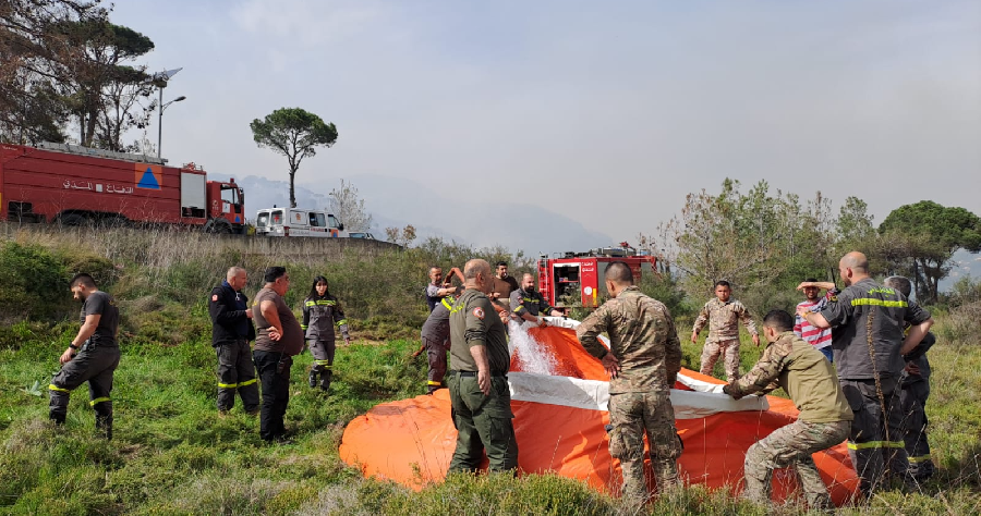 Incendie à Remhala: les pompiers mobilisés pour contenir les flammes