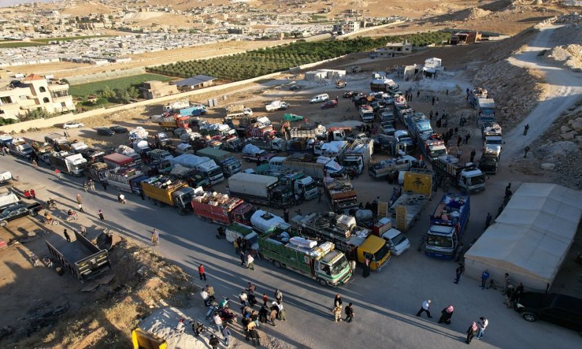 Lancement du premier rapatriement de déplacés syriens en 2026