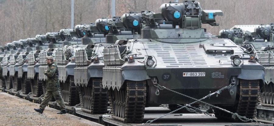 Américains, Allemands et Français livrent des blindés à Kiev