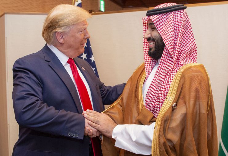 Trump reçoit le prince héritier saoudien avec tous les égards