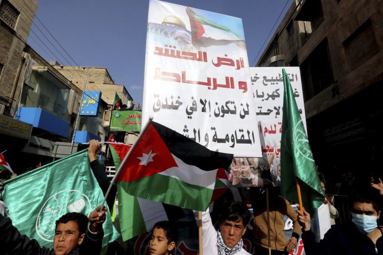 La Jordanie se trouve-t-elle sur une pente glissante?