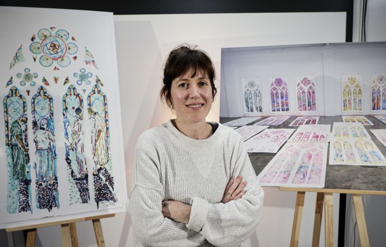 Vitraux contemporains de Notre-Dame: les maquettes exposées au Grand-Palais en décembre