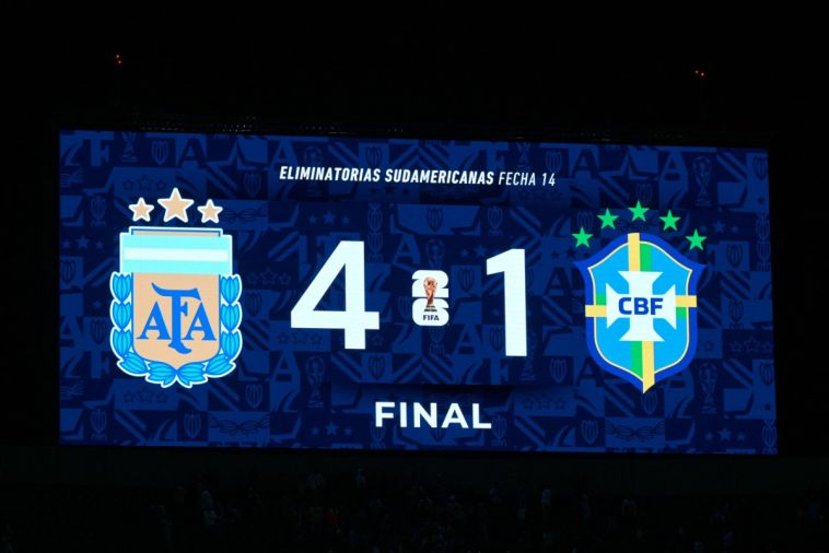 Mondial-2026: l'Argentine domine à nouveau le Brésil, défait  4 à 1