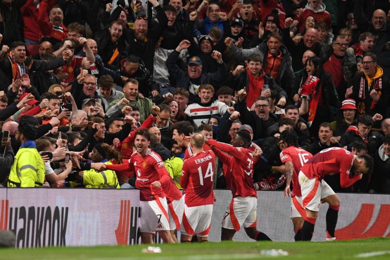 Ligue Europa: l'OL finit en enfer chez Manchester (5-4)