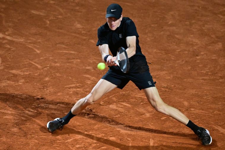 Tennis: premier test réussi pour Sinner, l'Italie au zénith malgré la pluie