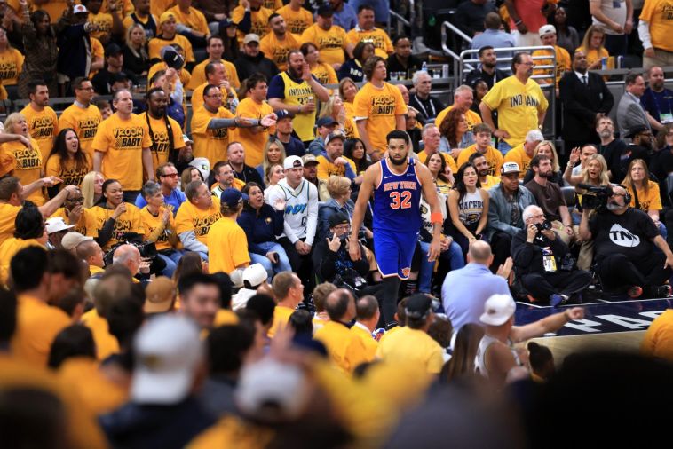 NBA: Karl-Anthony Towns, immense, relance les Knicks à Indianapolis