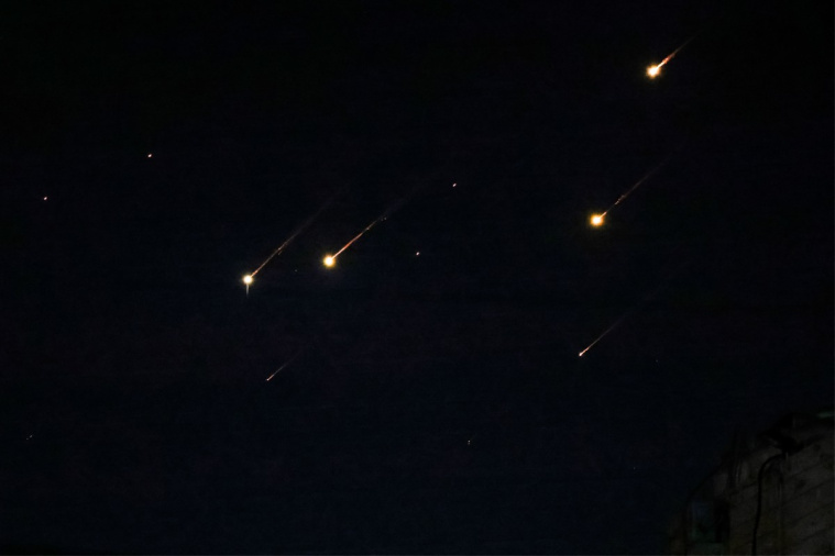 Nouvelle salve de missiles iraniens sur Israël