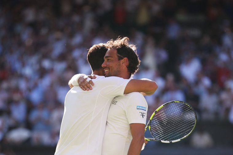 Wimbledon: Alcaraz passe en 5 sets contre le vétéran Fognini