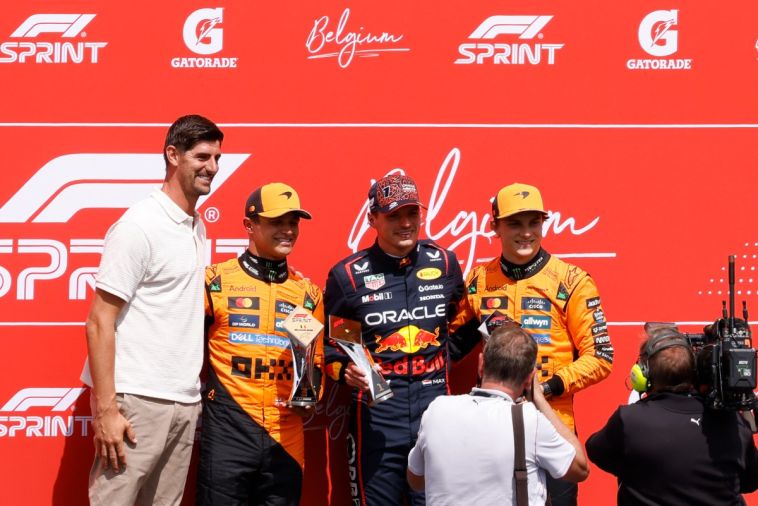 F1: Verstappen piège les McLaren lors du sprint du GP de Belgique