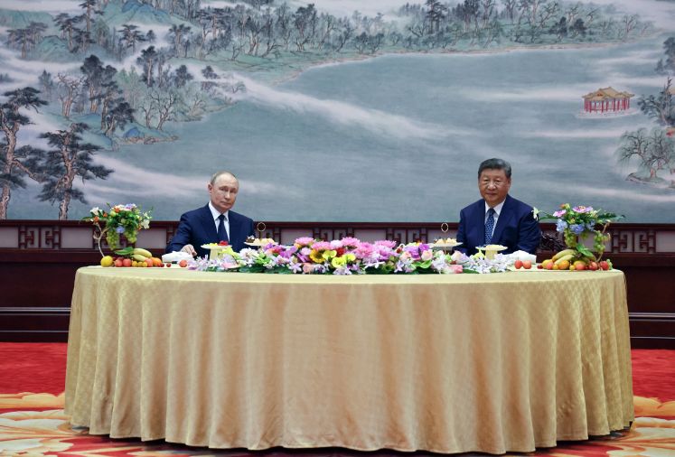 Poutine à Xi: les relations russo-chinoises sont à un \