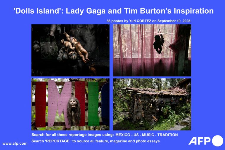 À Mexico, la macabre île des poupées inspire un clip signé Tim Burton et Lady Gaga