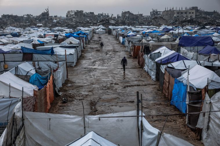 Treize morts à Gaza dont trois enfants décédés d'hypothermie après la tempête Byron