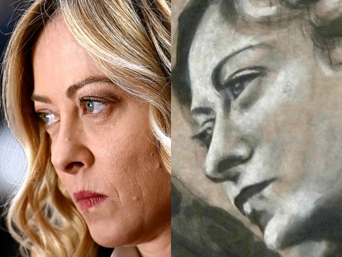 Polémique: le «visage d’ange» de Meloni retiré d’une fresque à Rome
