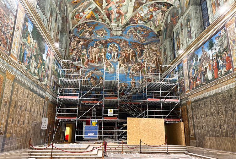 Vatican: le «Jugement dernier» de Michel-Ange restauré dans la chapelle Sixtine