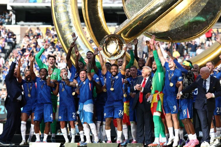 Foot: Chelsea brise le rêve mondial de Paris, sous les yeux de Trump