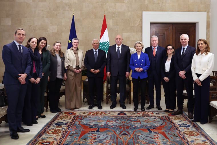 Joseph Aoun appelle l’Europe à soutenir l’armée et la stabilité du Liban