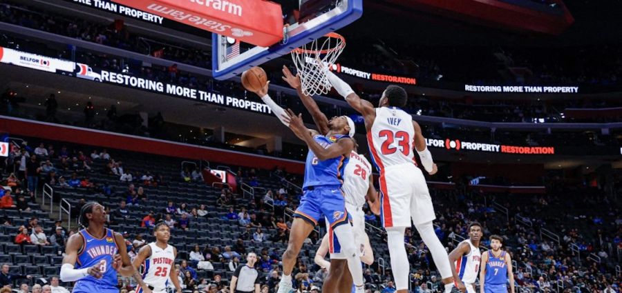 NBA: les Pistons surprennent le Thunder