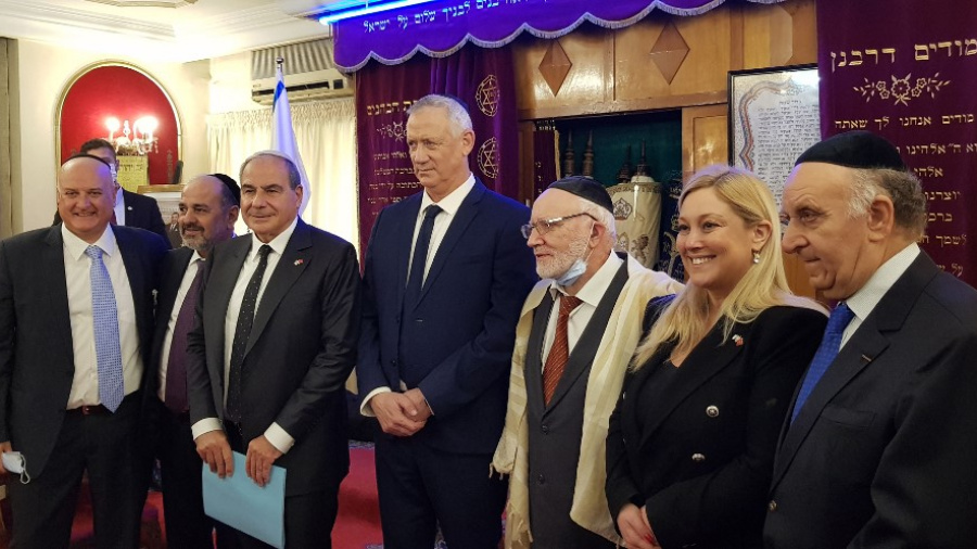 La visite de Benny Gantz au Maroc suscite la colère d'Alger
